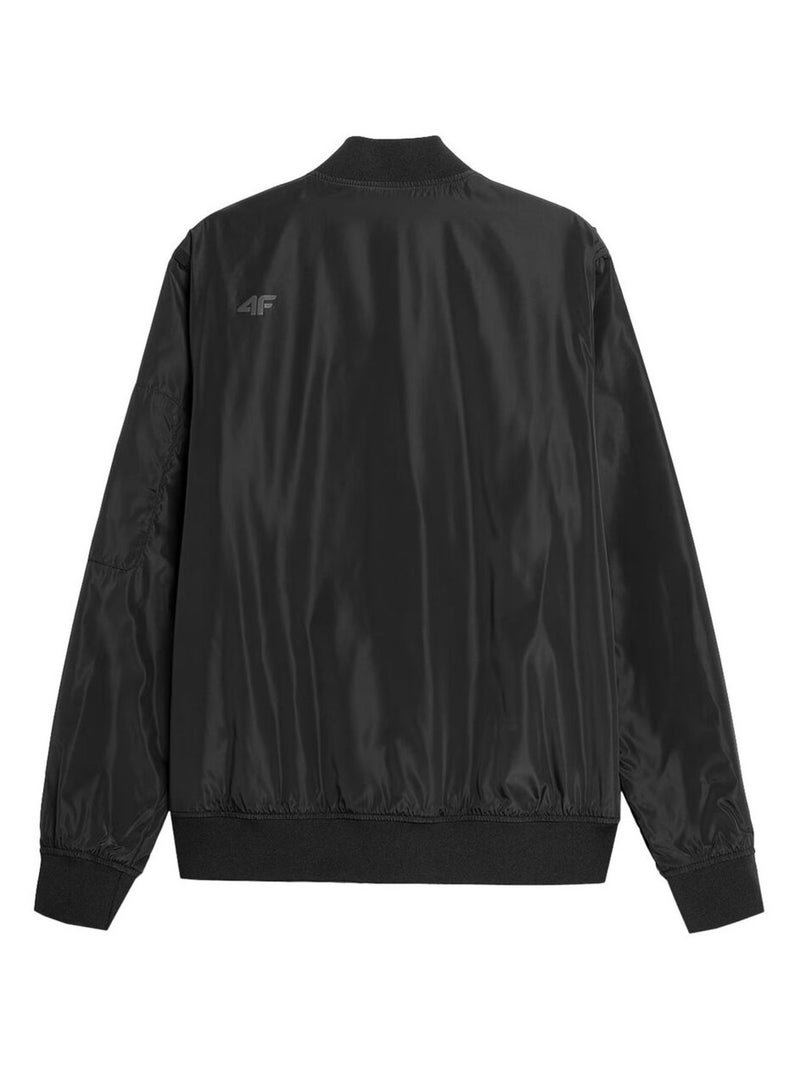 4F - Blouson aviateur URBAN Noir - Kiabi