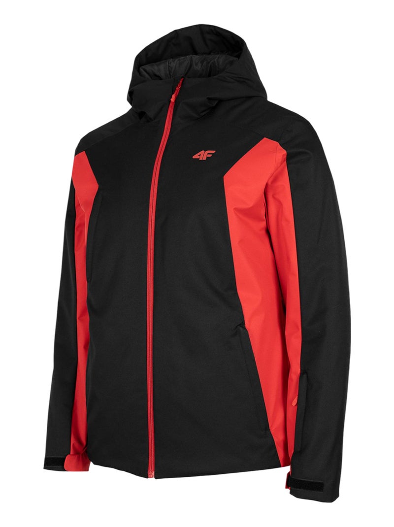 4F - Blouson de ski H4Z22 Noir Rouge - Kiabi