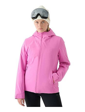 4F - Blouson de ski motif/style uni F572