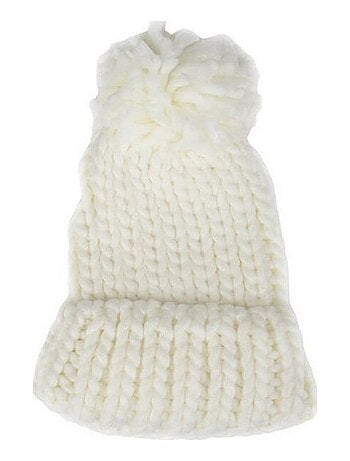 4F - Bonnet motif/style Pompon