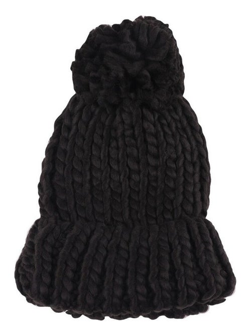 4F - Bonnet motif/style Pompon - Kiabi
