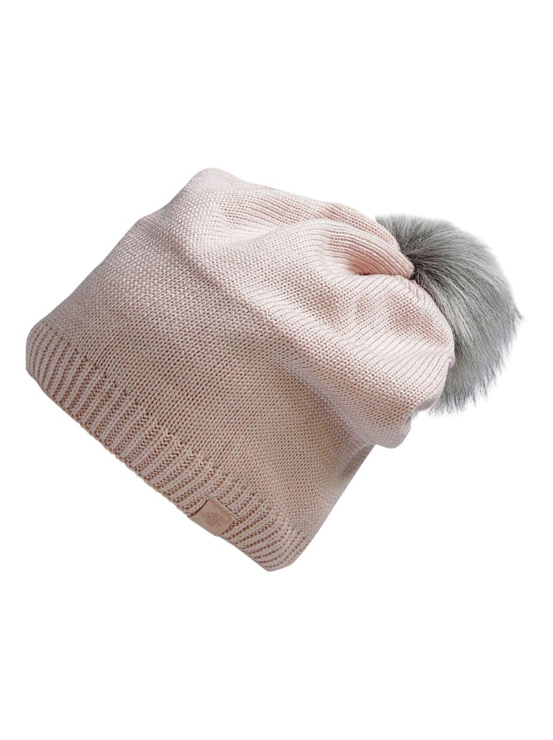 4F - Bonnet motif/style uni Rose - Kiabi