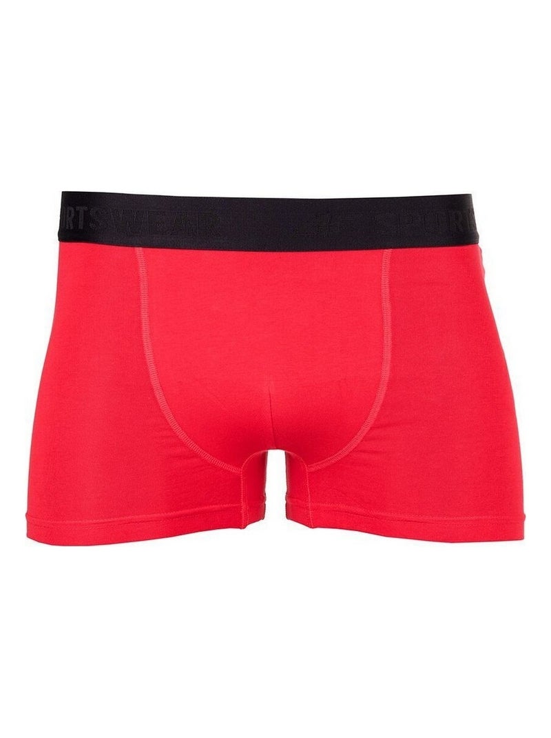 4F - Boxers 4FAW23UBXSM027 Noir Rouge - Kiabi