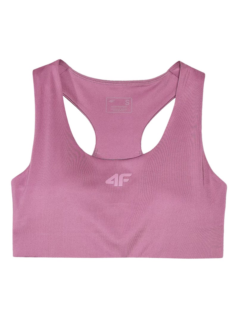 4F - Brassière de sport 4FWAW24USBAF140 Rose - Kiabi