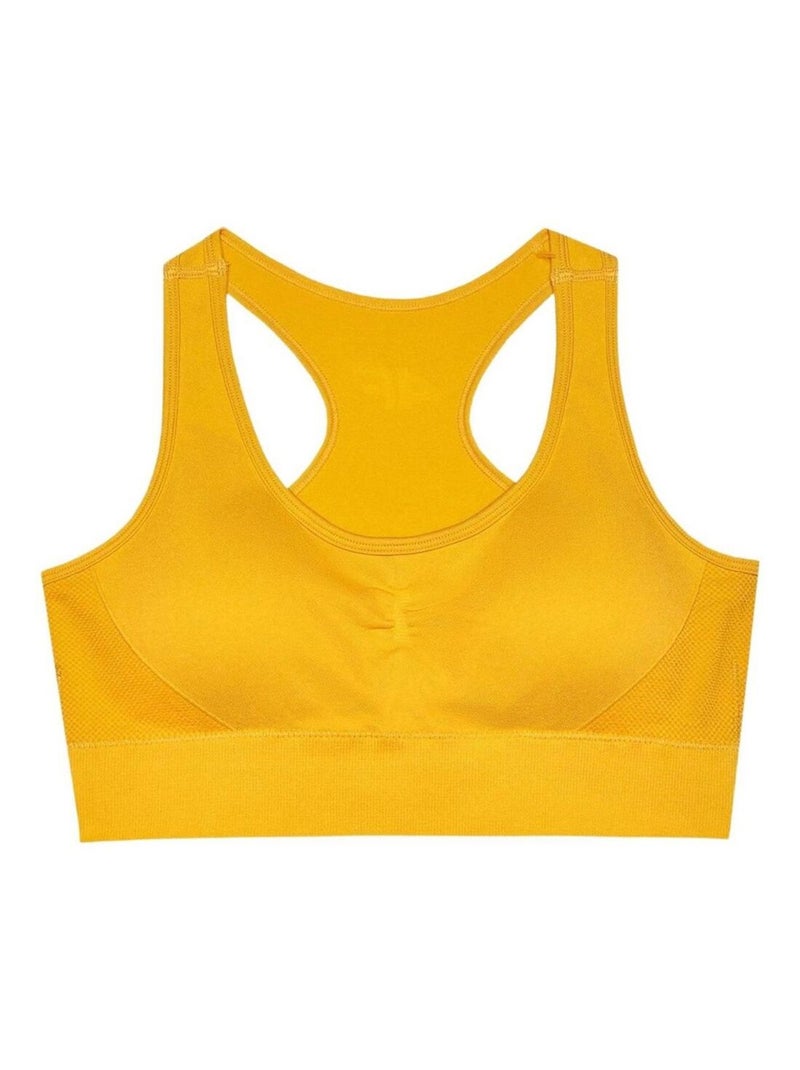 4F - Brassière de sport 4FWSS24USBAF116 Jaune - Kiabi