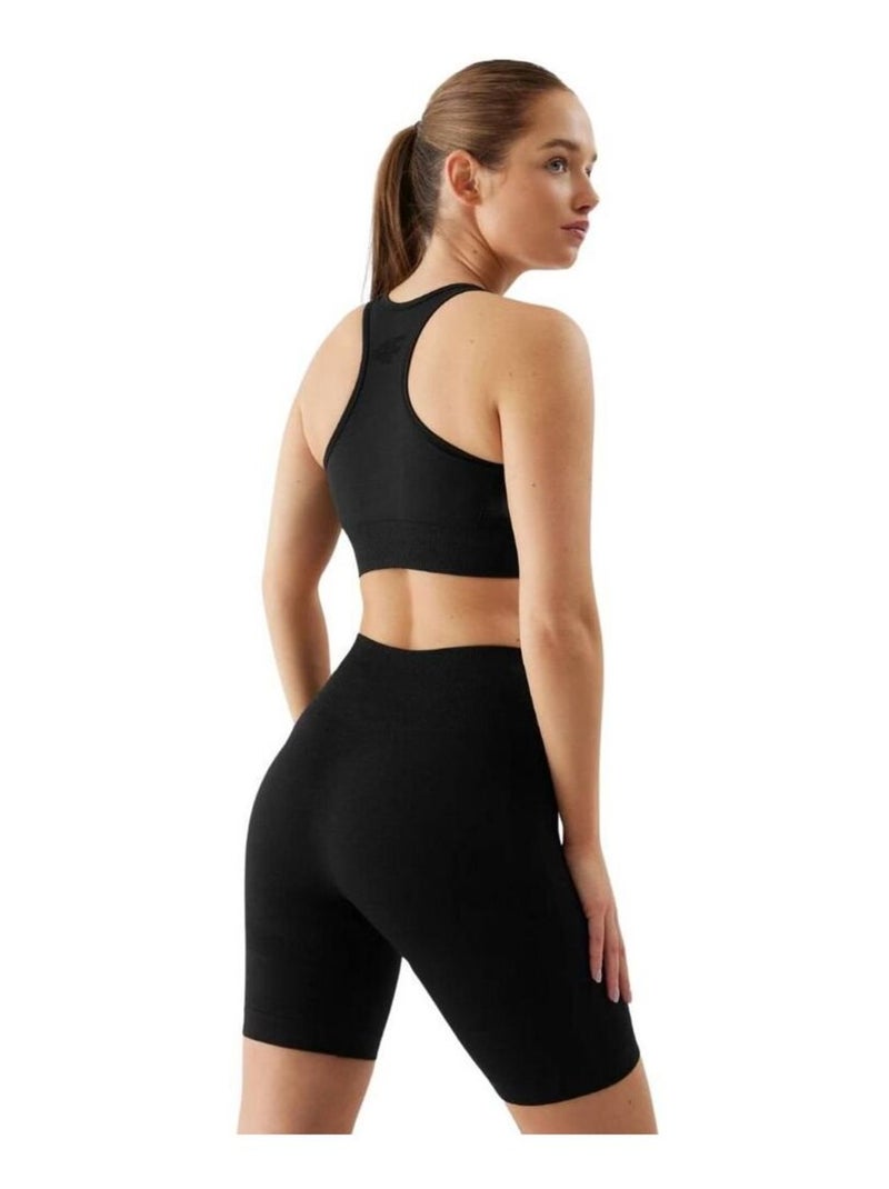 4F - Brassière de sport 4FWSS24USBAF116 Noir - Kiabi