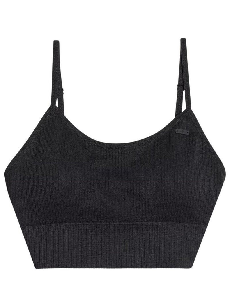 4F - Brassière de sport 4FWSS25USBAF151 Noir - Kiabi