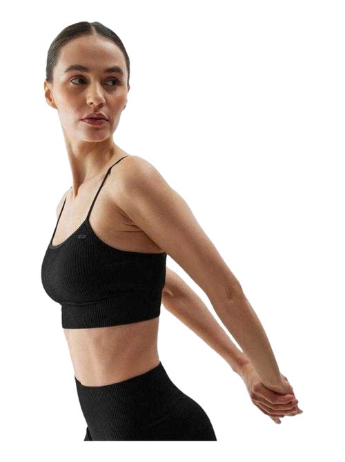 4F - Brassière de sport style Uni - Kiabi