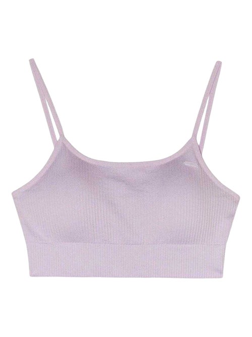 4F - Brassière de sport style Uni - Kiabi