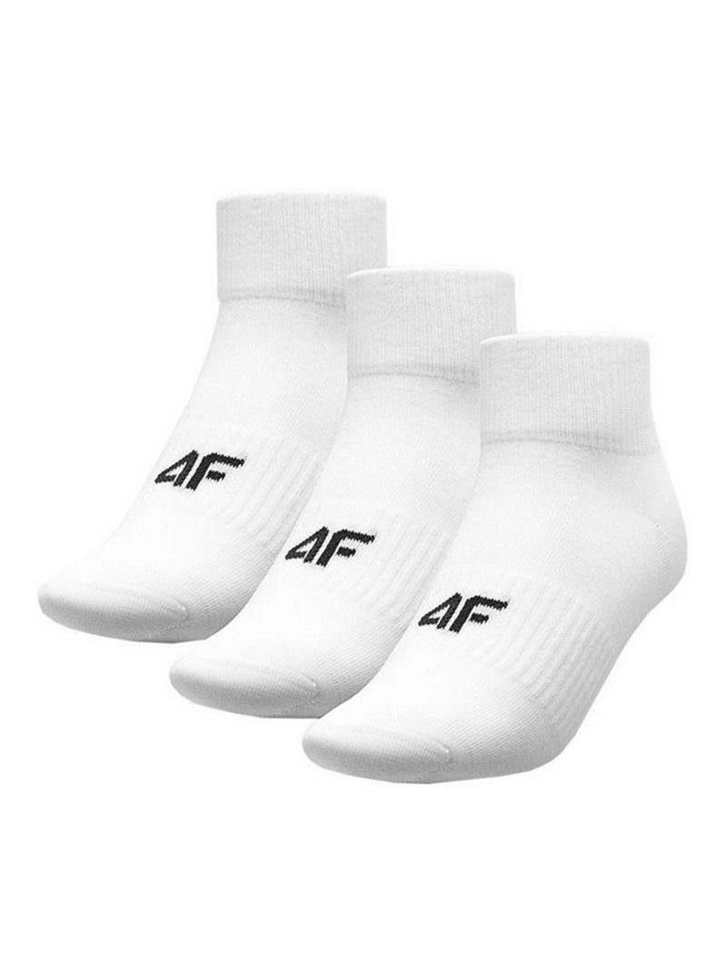 4F - Chaussettes motif/style logo Blanc - Kiabi