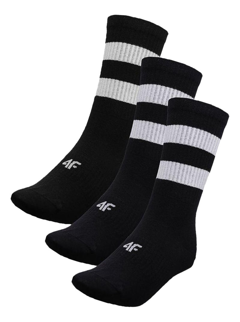 4F - Chaussettes U206 Noir - Kiabi
