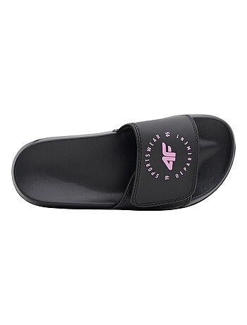 4F - Claquettes motif/style logo