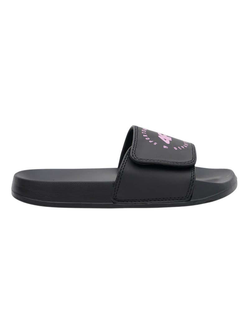 4F - Claquettes motif/style logo Noir - Kiabi
