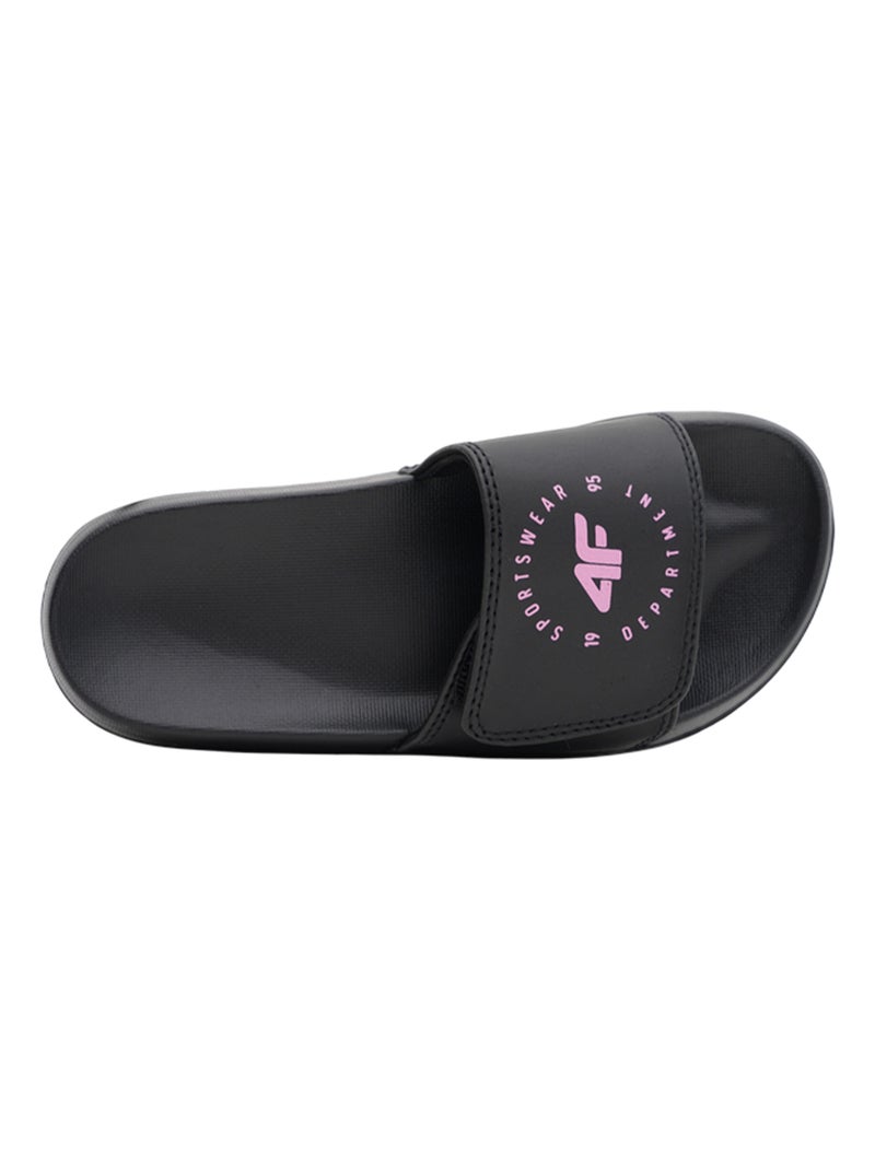 4F - Claquettes motif/style logo Noir - Kiabi