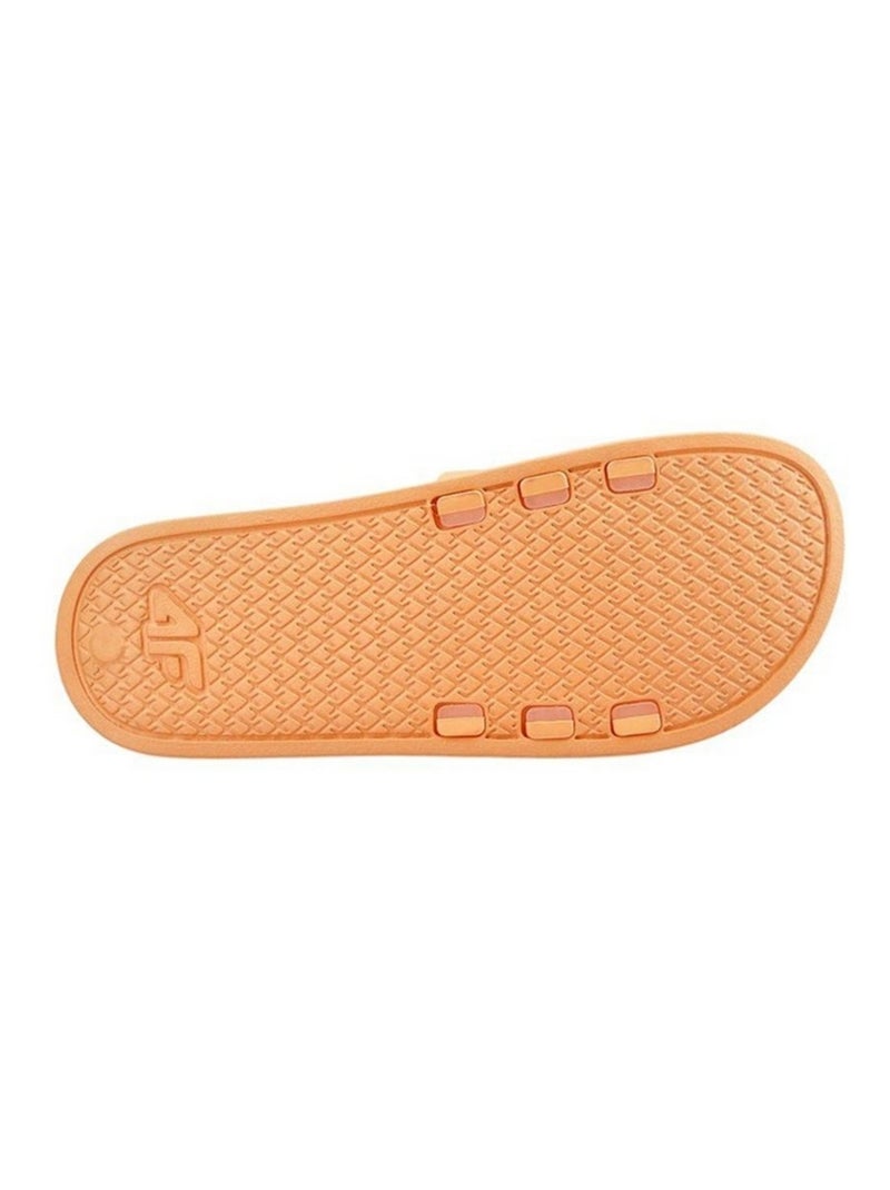 4F - Claquettes style Logo F045A Orange - Kiabi