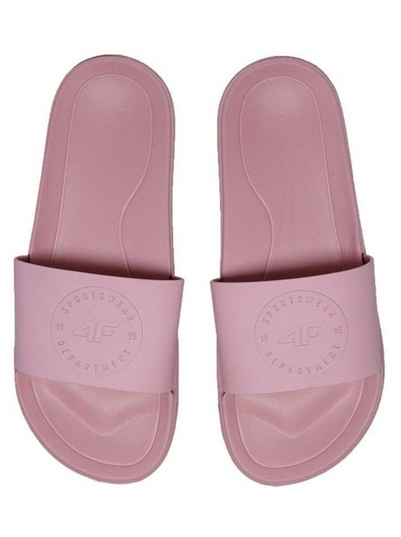 4F - Claquettes style Logo F045A Rose foncé - Kiabi