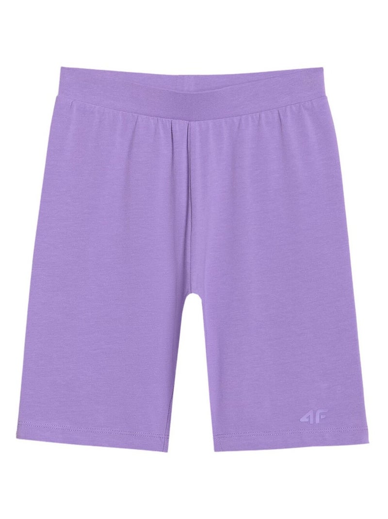 4F - Cuissard de cyclisme style Logo 4FJWSS25TSTIF014 Violet clair - Kiabi