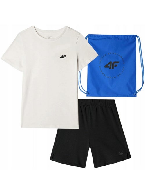 4F - Ensemble t-shirt et short 4FJWAW24TAPSM022 - Kiabi 4F - Ensemble t-shirt et short 4FJWAW24TAPSM022 - Kiabi