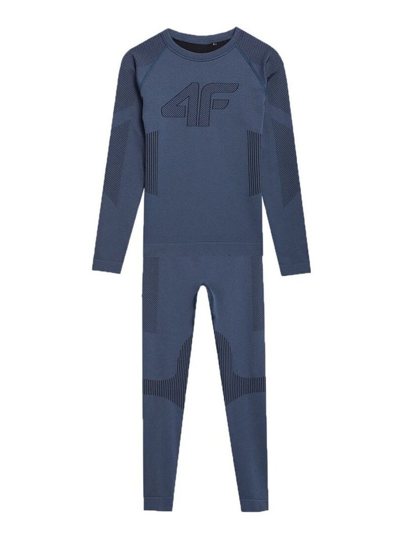 4F - Ensemble thermique M096 Bleu - Kiabi