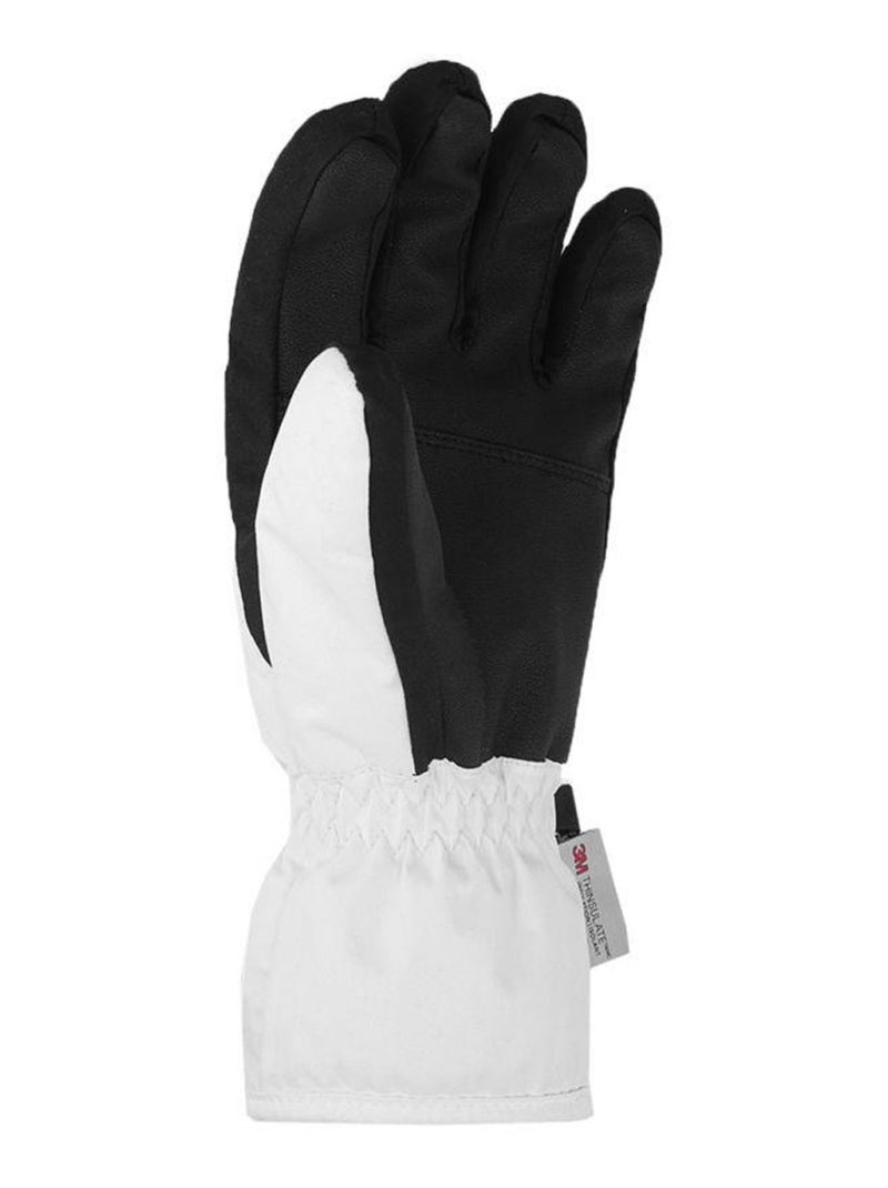 4F - Gants de ski FNK F106 Blanc Noir - Kiabi