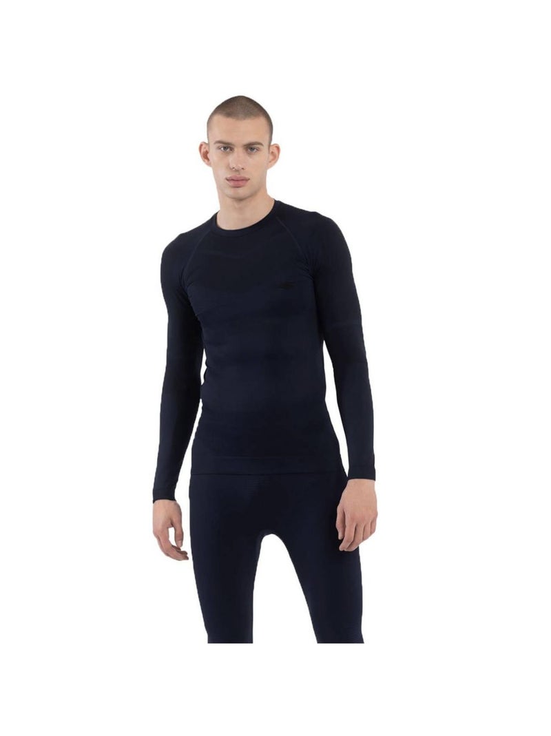 4F - Haut thermique M103 Bleu marine - Kiabi