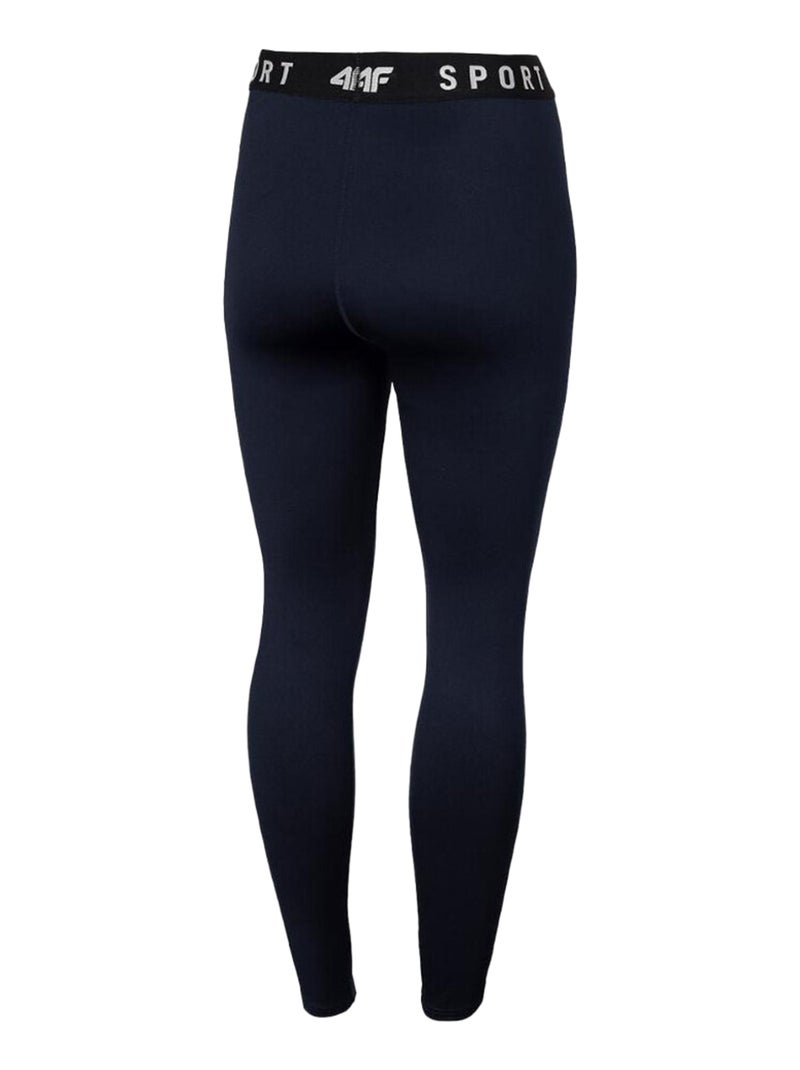 4F - Legging motif/style logo Bleu marine - Kiabi
