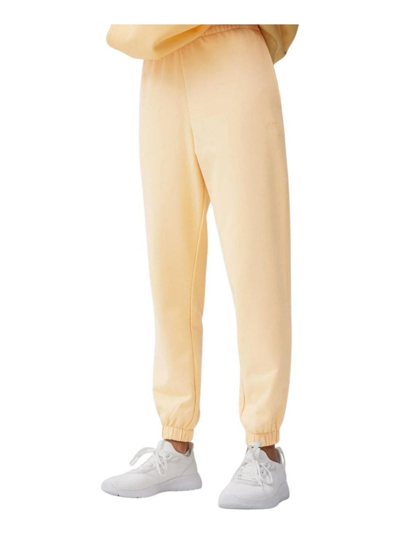 4F - Pantalon de jogging 4FSS23TTROF147 Jaune - Kiabi