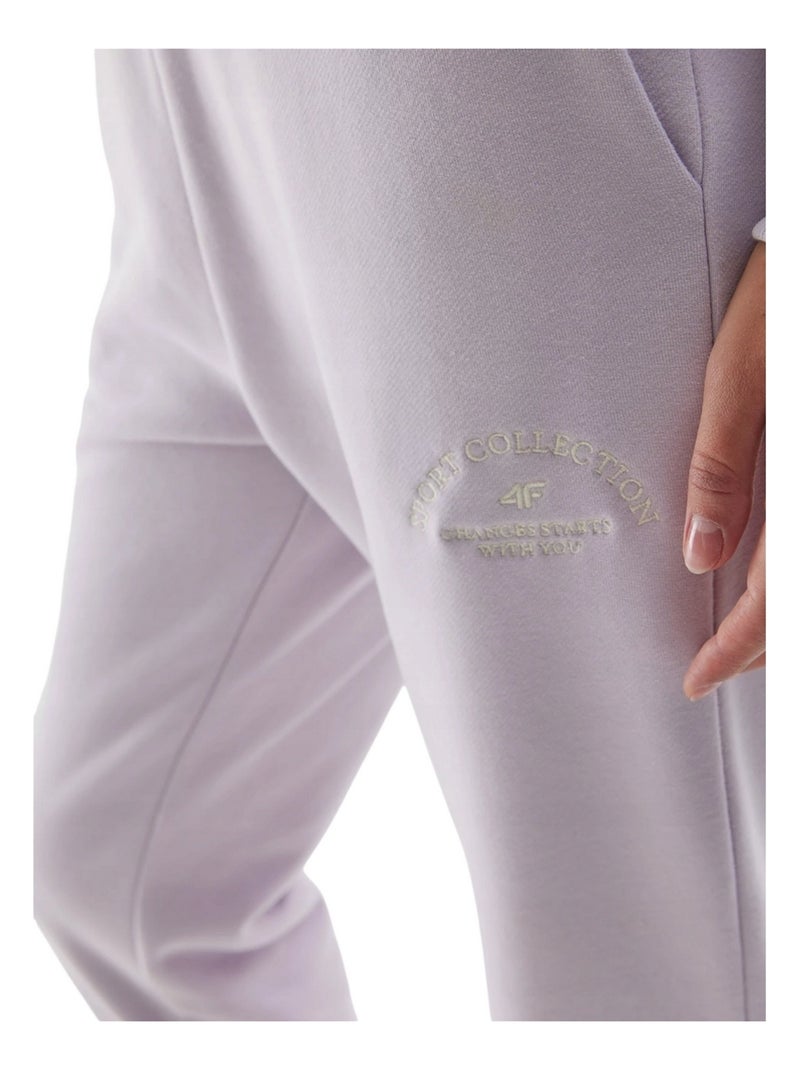 4F - Pantalon de jogging CAS F472 Violet clair - Kiabi
