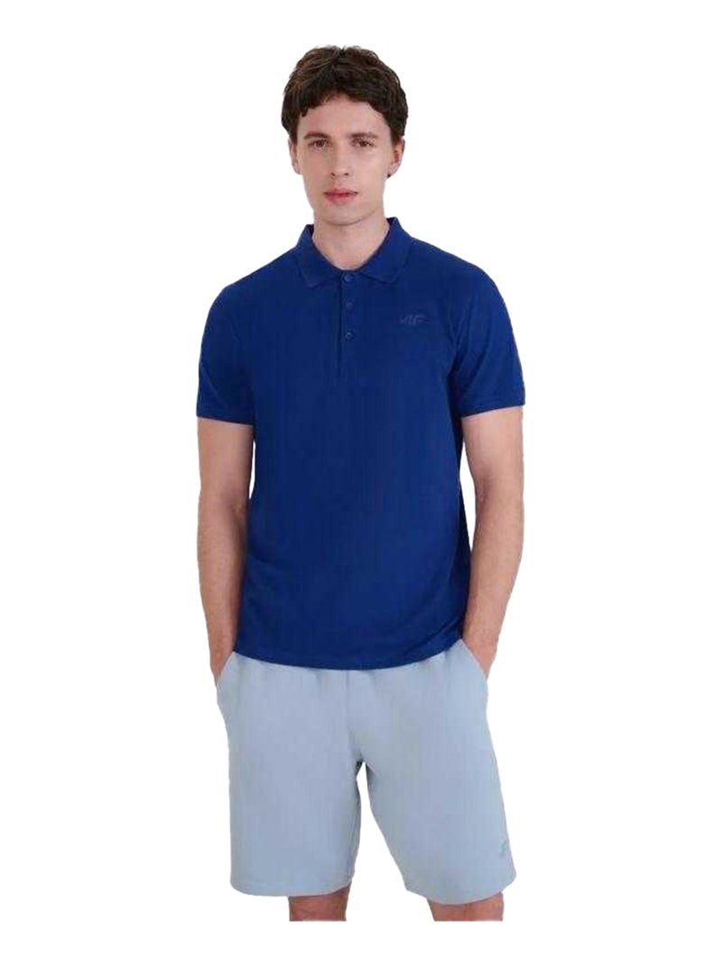 4F - Polo 4FWMM00TPTSM366 Bleu marine - Kiabi