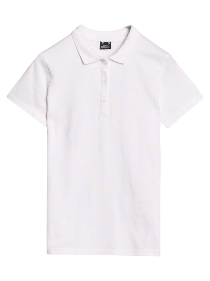 4F - Polo F365 Blanc - Kiabi