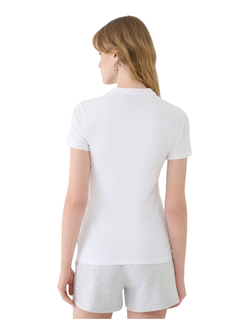 4F - Polo F365 Blanc - Kiabi