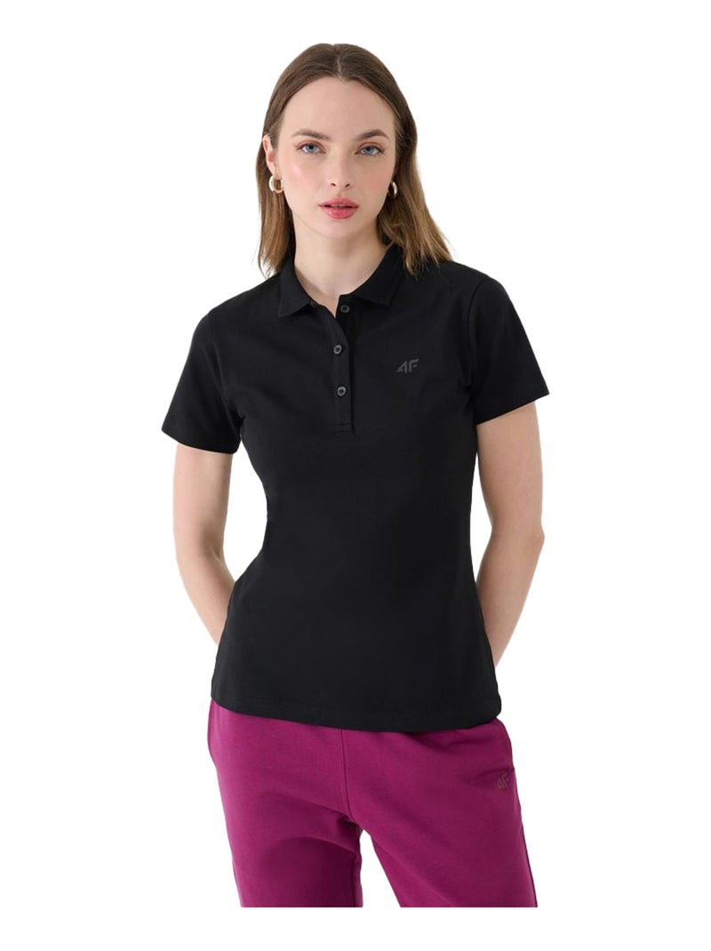 4F - Polo F365 Noir - Kiabi