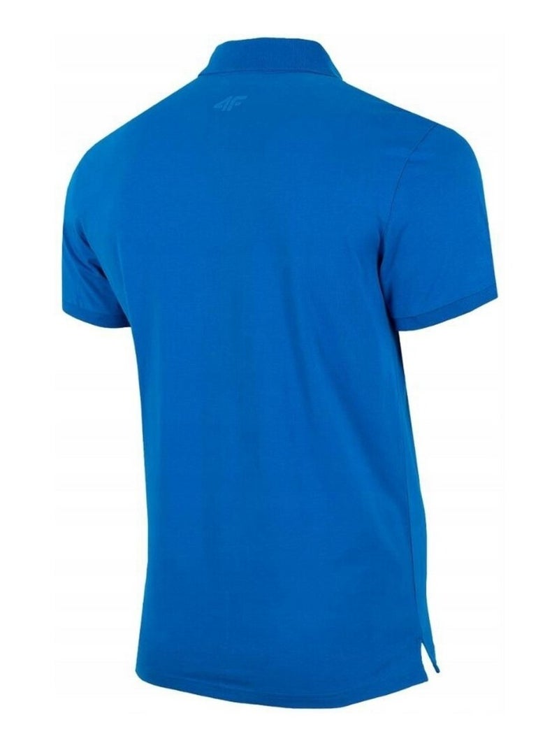 4F - Polo H4L22 TSM355 Bleu - Kiabi