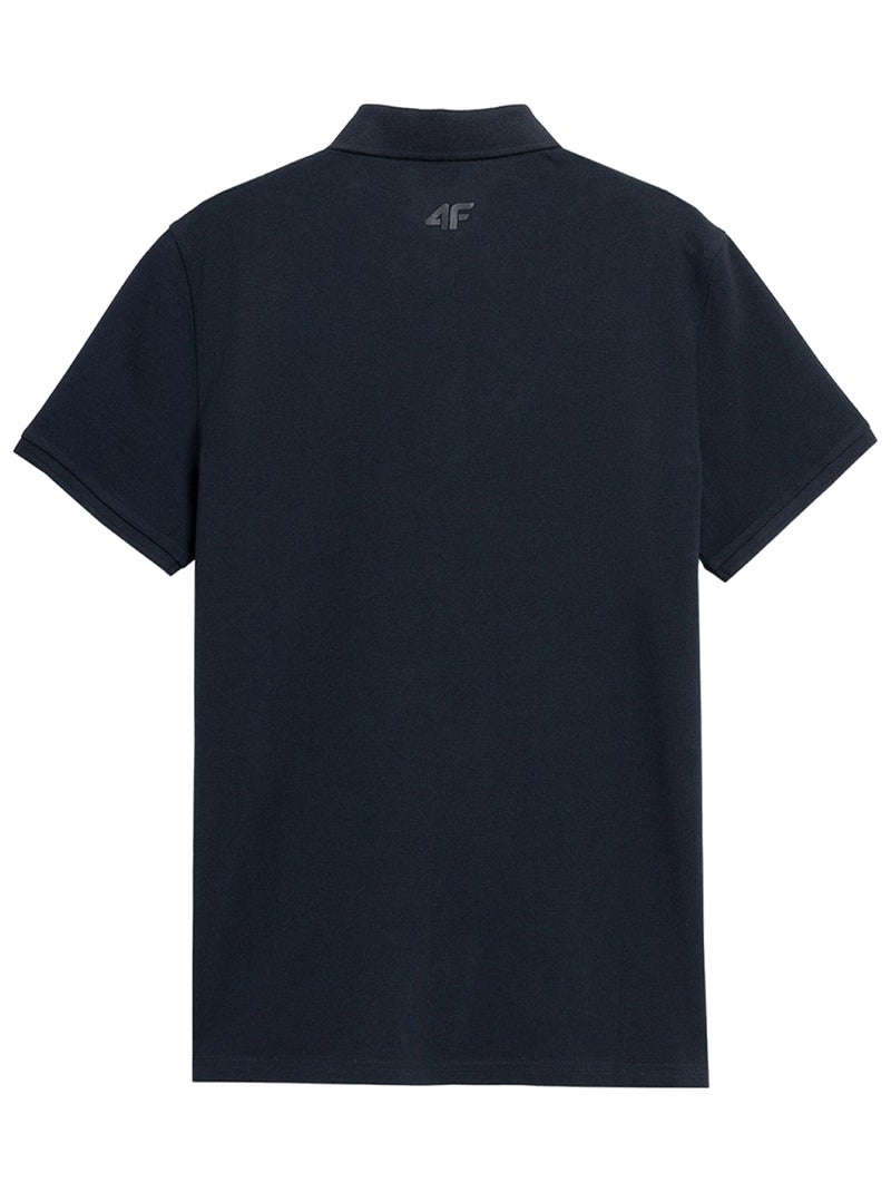 4F - Polo Logo Bleu marine - Kiabi