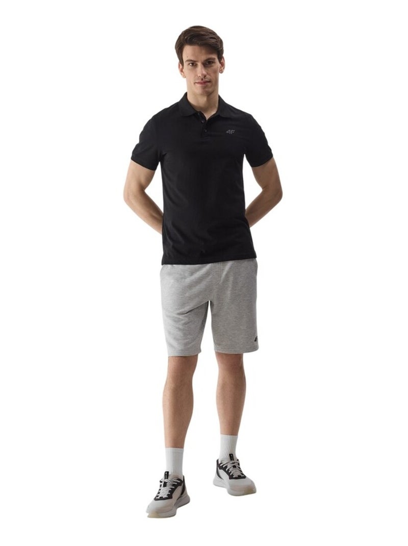 4F - Polo M129 Noir - Kiabi