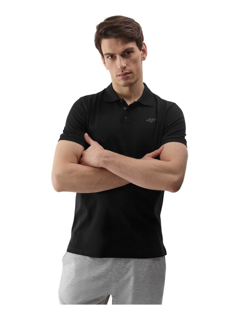 4F - Polo M129 Noir - Kiabi