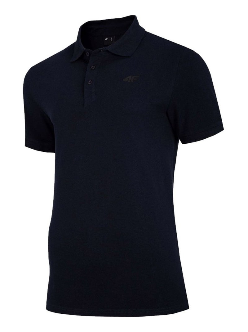 4F - Polo manches courtes NOSH4 Bleu marine - Kiabi
