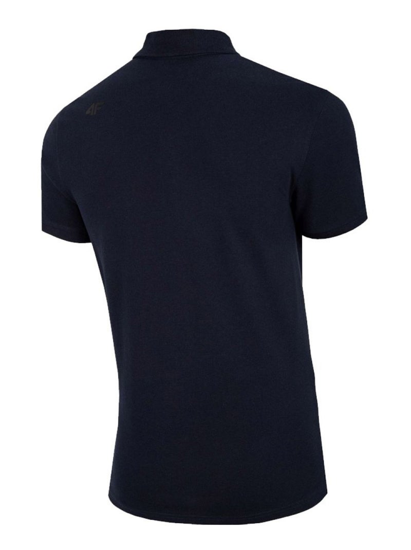 4F - Polo manches courtes NOSH4 Bleu marine - Kiabi
