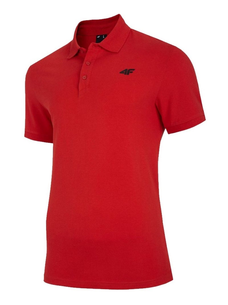 4F - Polo manches courtes NOSH4 Rouge - Kiabi