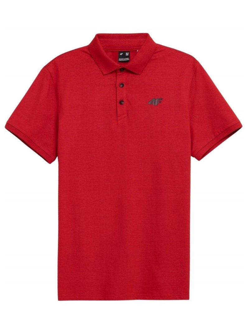 4F - Polo NOSH4 Rouge - Kiabi