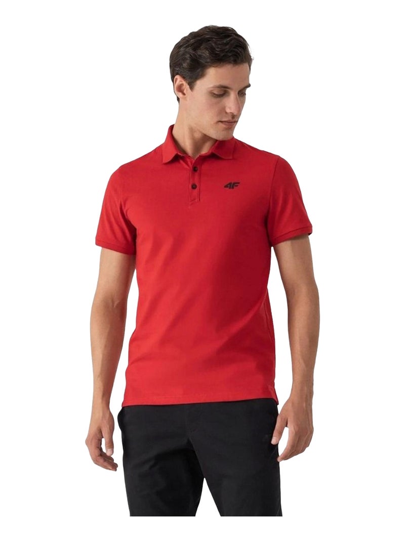 4F - Polo NOSH4 Rouge - Kiabi