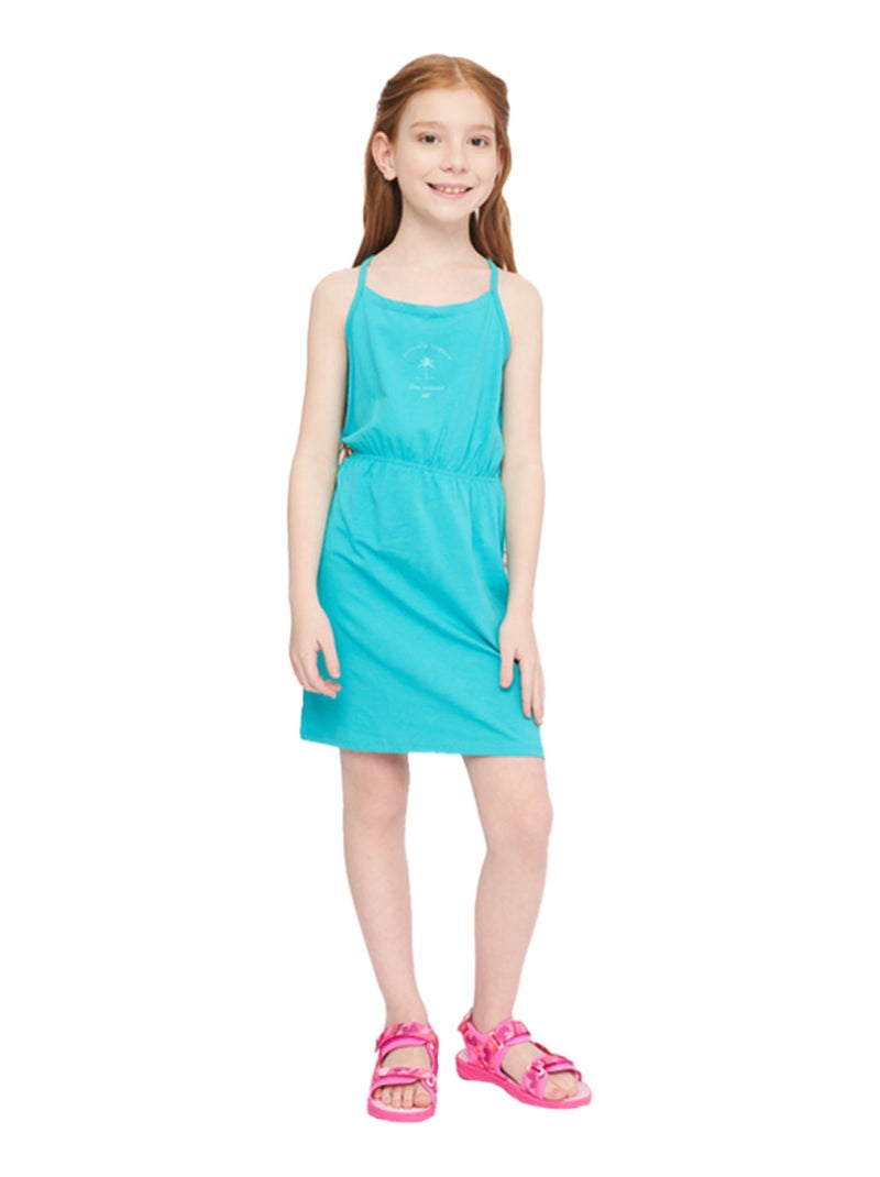 4F - Robe 4FJSS23TDREF026 Vert - Kiabi