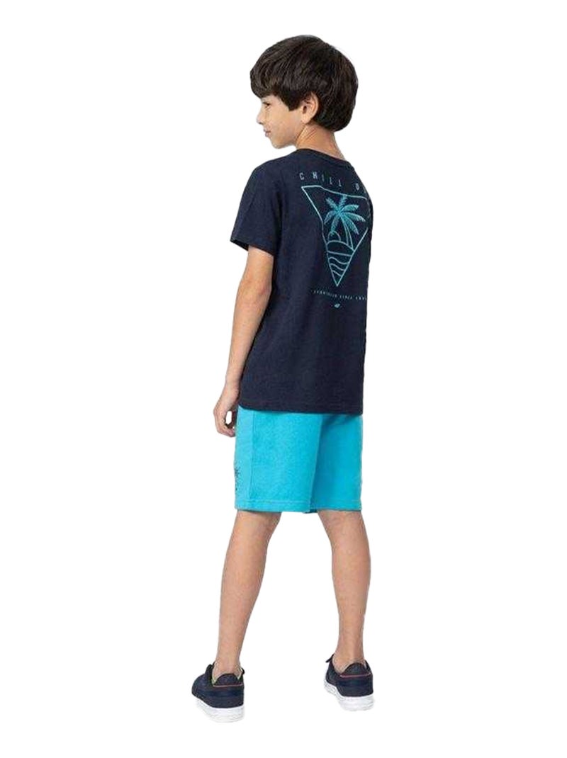 4F - Short 4FJSS23TSHOM047 Bleu - Kiabi
