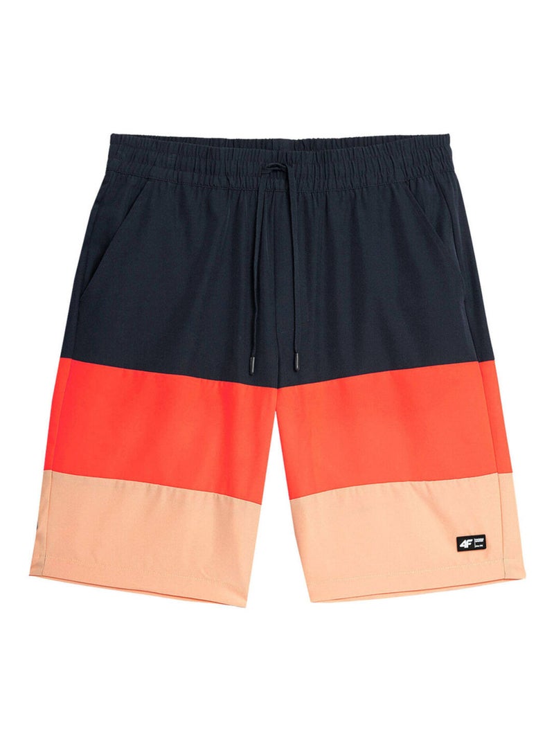4F - Short de bain M024 Rouge - Kiabi