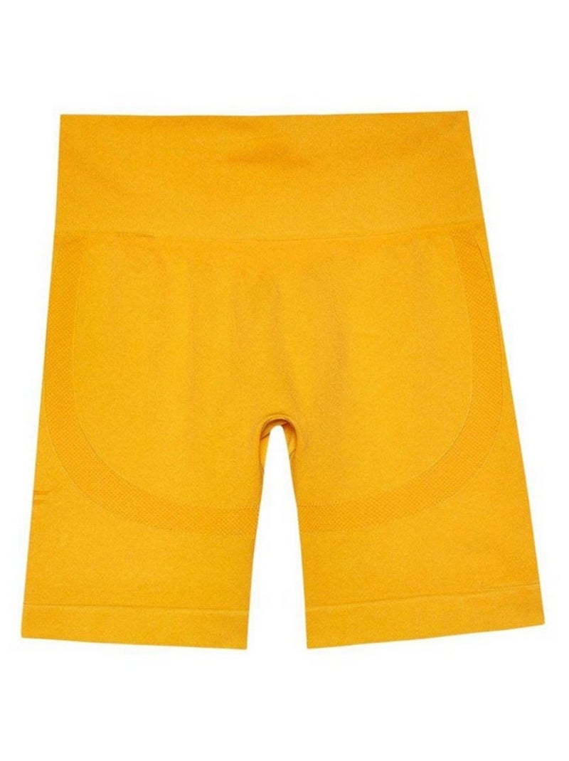 4F - Short entraînement FNK Jaune - Kiabi
