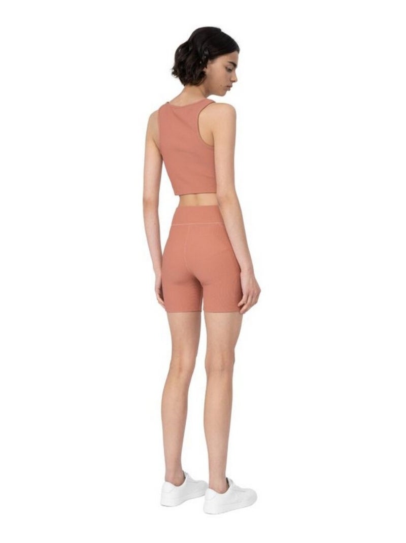 4F - Short F041 Marron - Kiabi