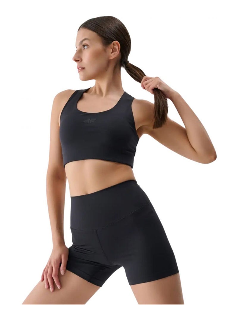 4F - Short style Uni Noir - Kiabi