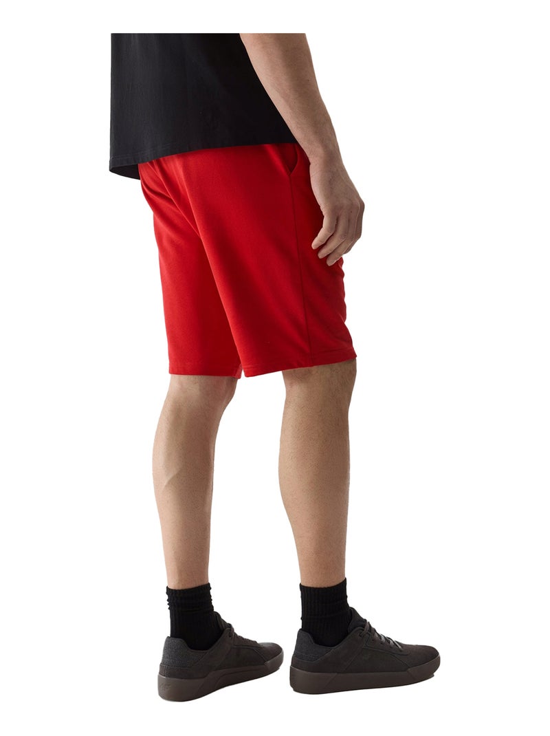 4F - Short uni Rouge foncé - Kiabi