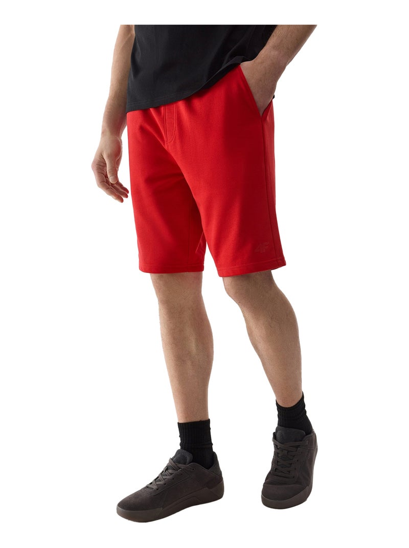 4F - Short uni Rouge foncé - Kiabi