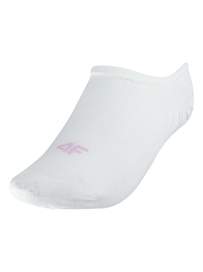 4F - Socquettes motif logo Mauve lilas - Kiabi